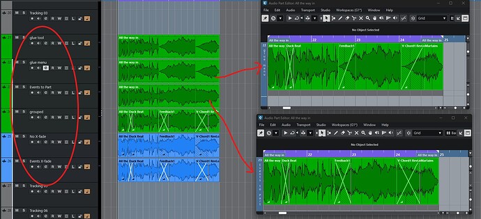 Audio crossfade issue