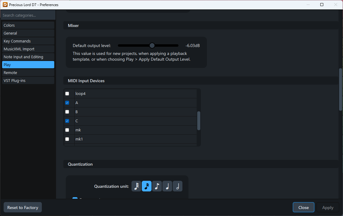 Dorico and Ableton MIDI will not work simultaneously Dorico