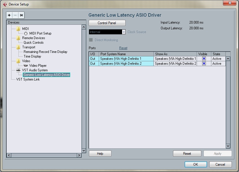 Generic Low Latency ASIO driver not working 5 by craigdccampbell