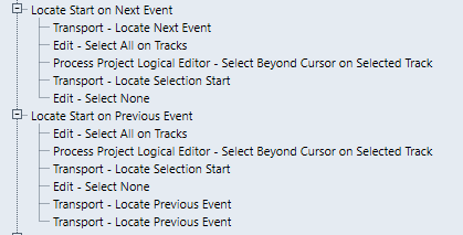 Locate Start on Next-Previous Event - Macros