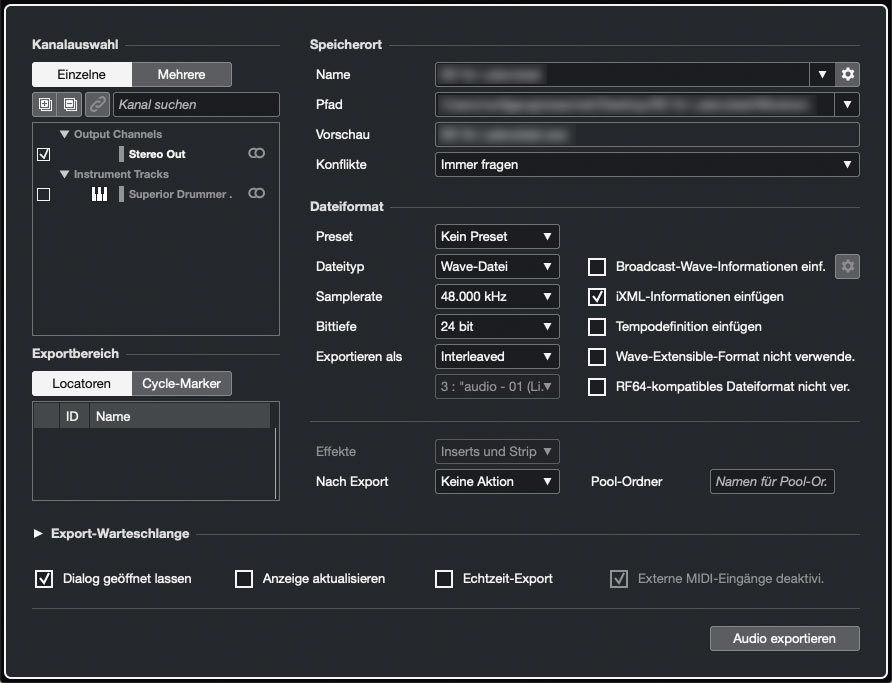 How to shrink cubase 11 export window - Cubase - Steinberg Forums