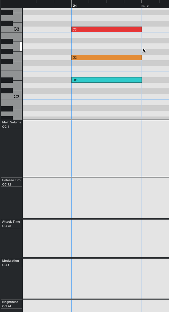 keep midi notes selected