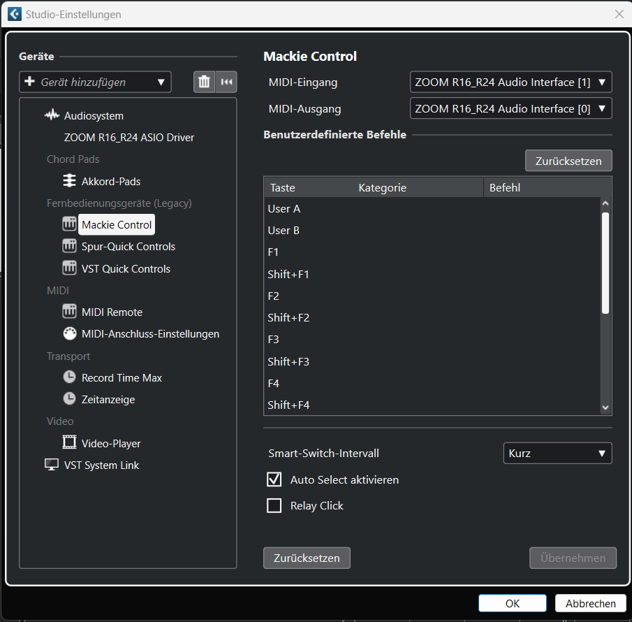 Cubase 12 Pro Zoom R24 controller not working Cubase Steinberg Forums