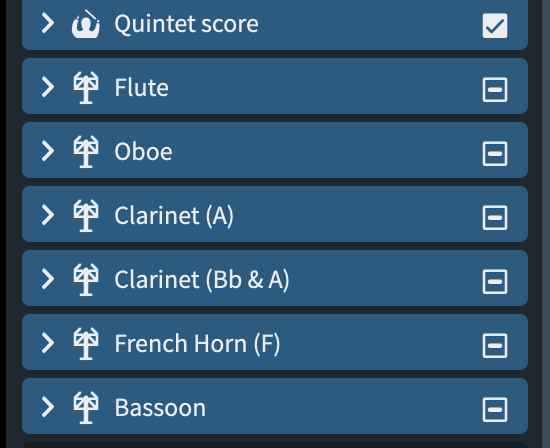 Layout List