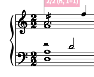 Dorico’s horizontal alignment