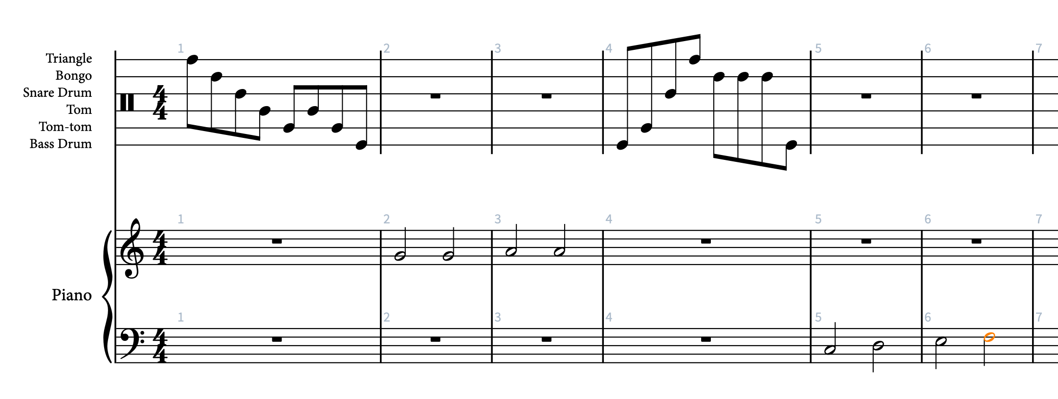 5-line to 1-line staff in Piano Part - Dorico - Steinberg Forums