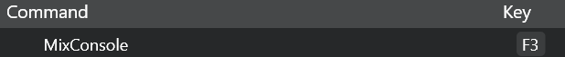 mixconsole