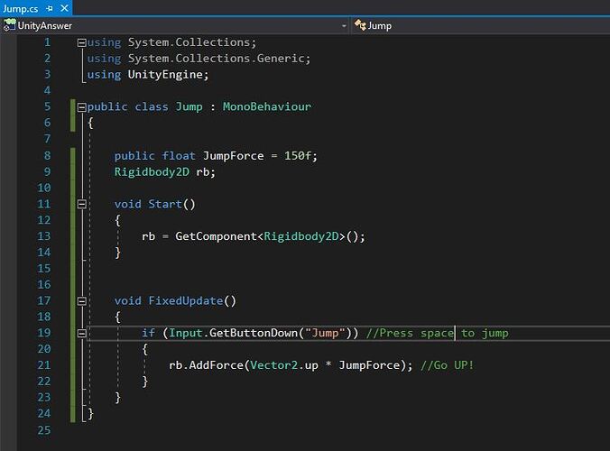 I use this code to jump, but it's just teleporting my player upwards