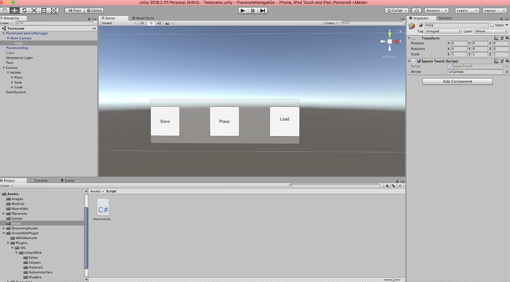 How to show indoor navigation path with the help of beacons using Unity ...
