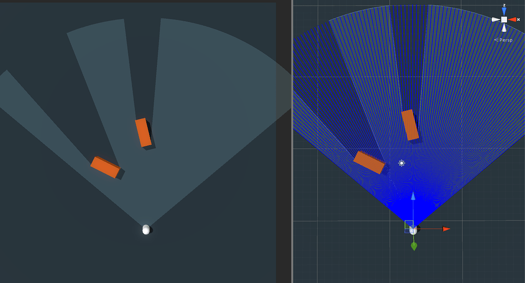 FOV visual representation script. Rotation causes offset - Questions ...