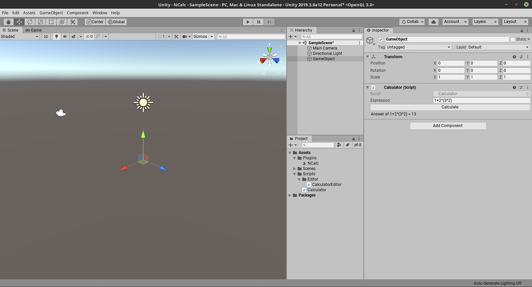 How to read string, as math expression and solve in unity? - Unity ...