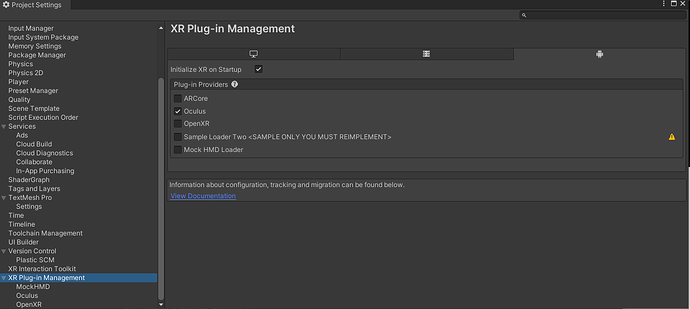How To Integration Oculus ovr Passthrough with Open XR, XR Origin