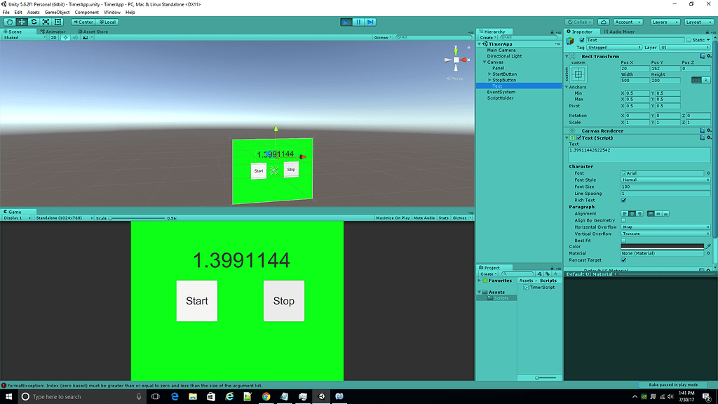 String format not working - Questions & Answers - Unity Discussions