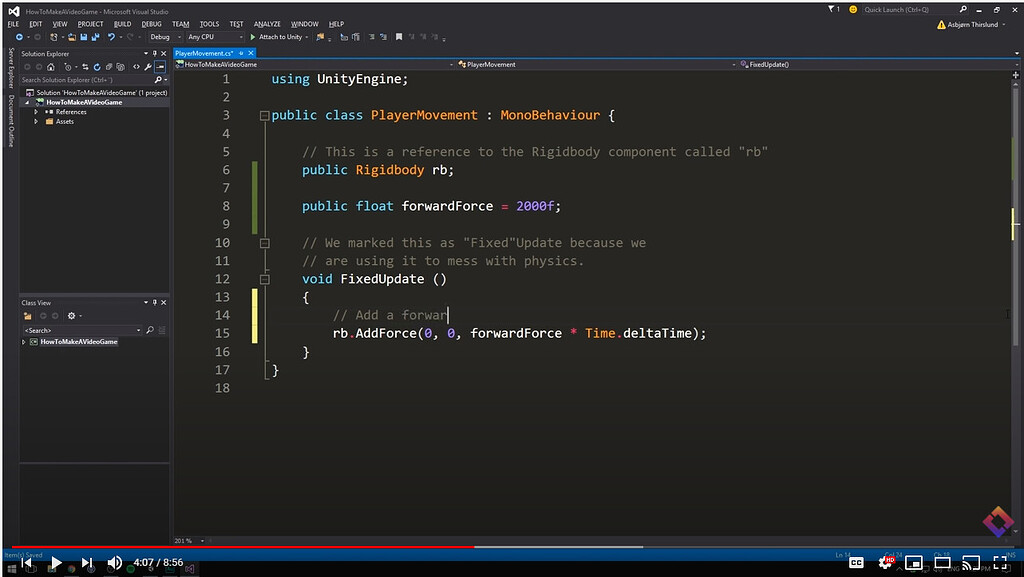 when i open a script visual studio opens it as an independent file and ...