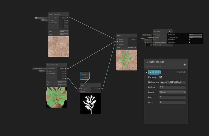 Shader Graph Transparent Texture Problem HELP! - Questions & Answers ...