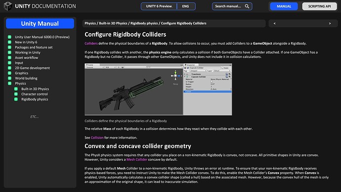 Unity Docs Preview