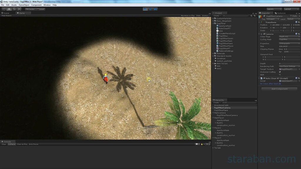 Creating a fog of war aperture mask in shader graph - Unity Engine ...