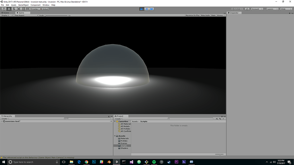 Disable lighting within a transparent object - Unity Engine - Unity ...