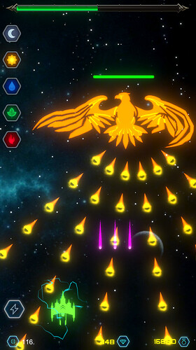 Glow Space Shooter (779262) - Community Showcases - Unity Discussions