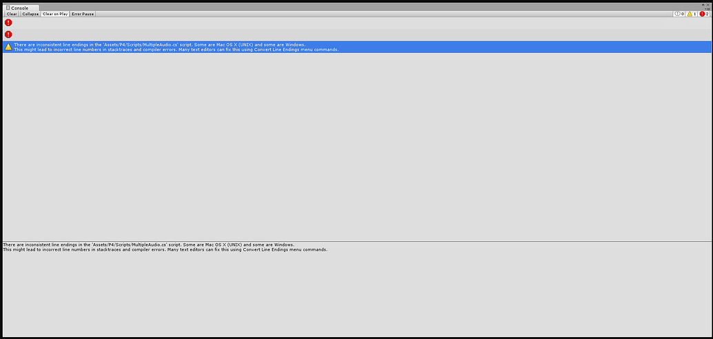 [Resolved] Blank error message preventing play (All compiler errors ...