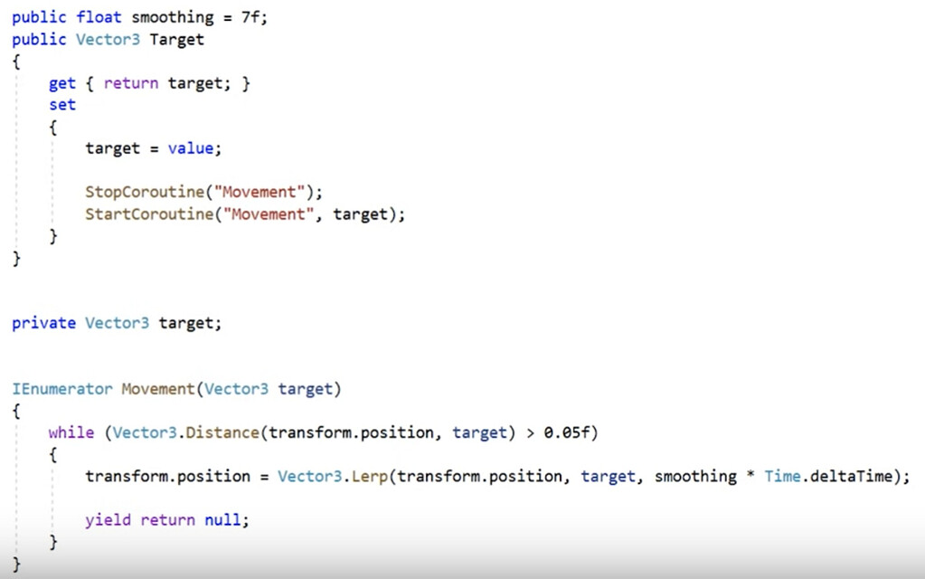 Update vs coroutine unity engine unity discussions