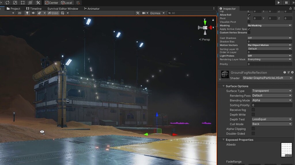 Getting light reflection on fog particles - Unity Engine - Unity ...