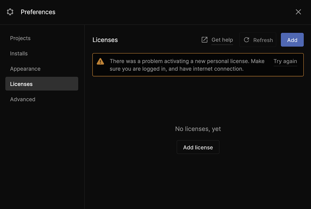 Unity Hub Cannot Activate Free Personal License - Unity Engine - Unity ...