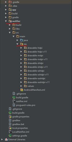 Allowing my android library (.aar) users use their own resources 