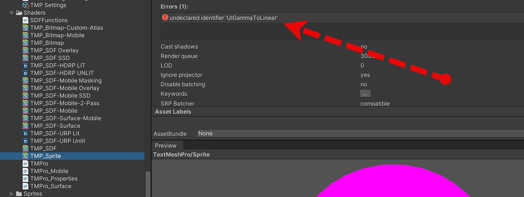 3.2.0-pre.6: undeclared identifier `UIGammaToLinear` - Unity Engine ...