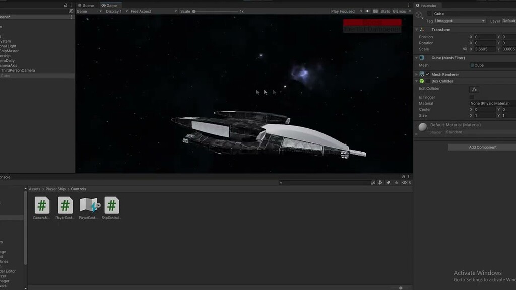 Rotating the Camera around the player using the mouse - Unity Engine ...