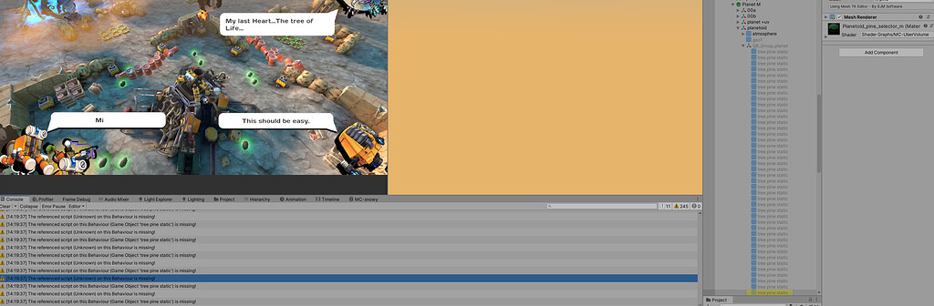 reference script on this behavior is missing --- with nothing missing ...