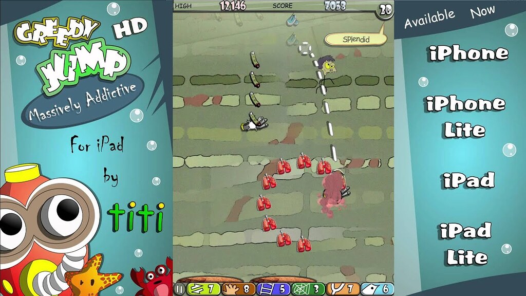 Greedy Jump - Massively Addictive : iPhone/iPad Game - Unity Engine ...