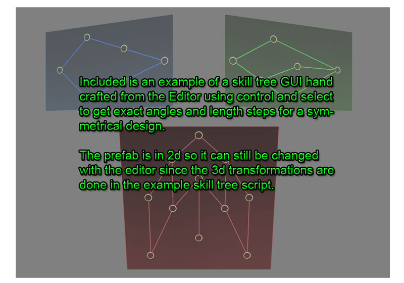 Graph Maker for NGUI (pie graphs, line graphs, random graphs, grids ...
