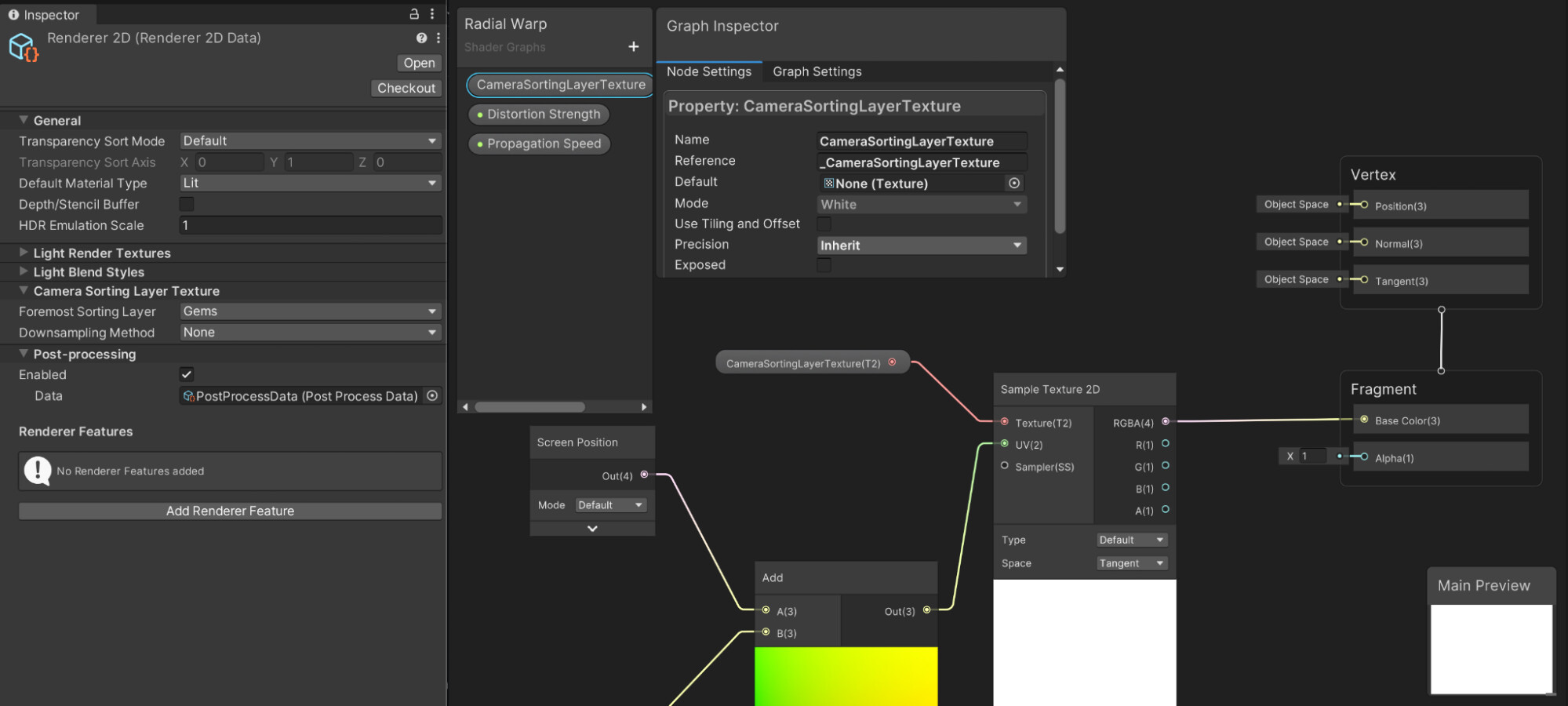 The latest URP 2D sample, Gem Hunter Match, is now available ...