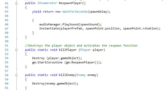 Bug with respawn? Help me! - Unity Engine - Unity Discussions