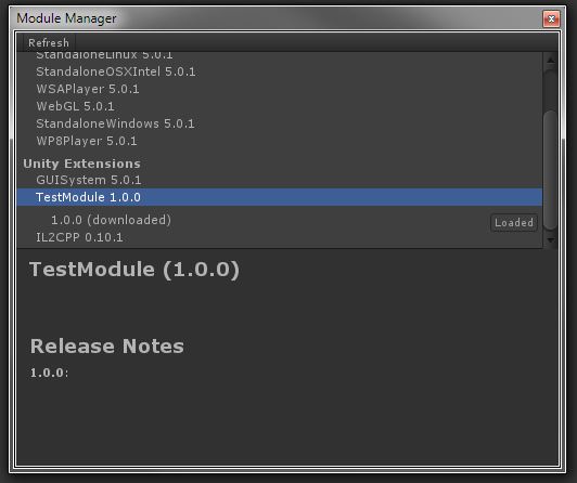 How to create custom modules for Unity? - Unity Engine - Unity Discussions
