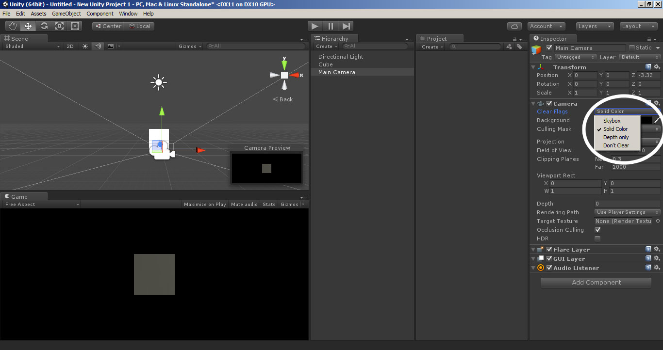 Changing Unity default background colour. - Unity Engine - Unity ...