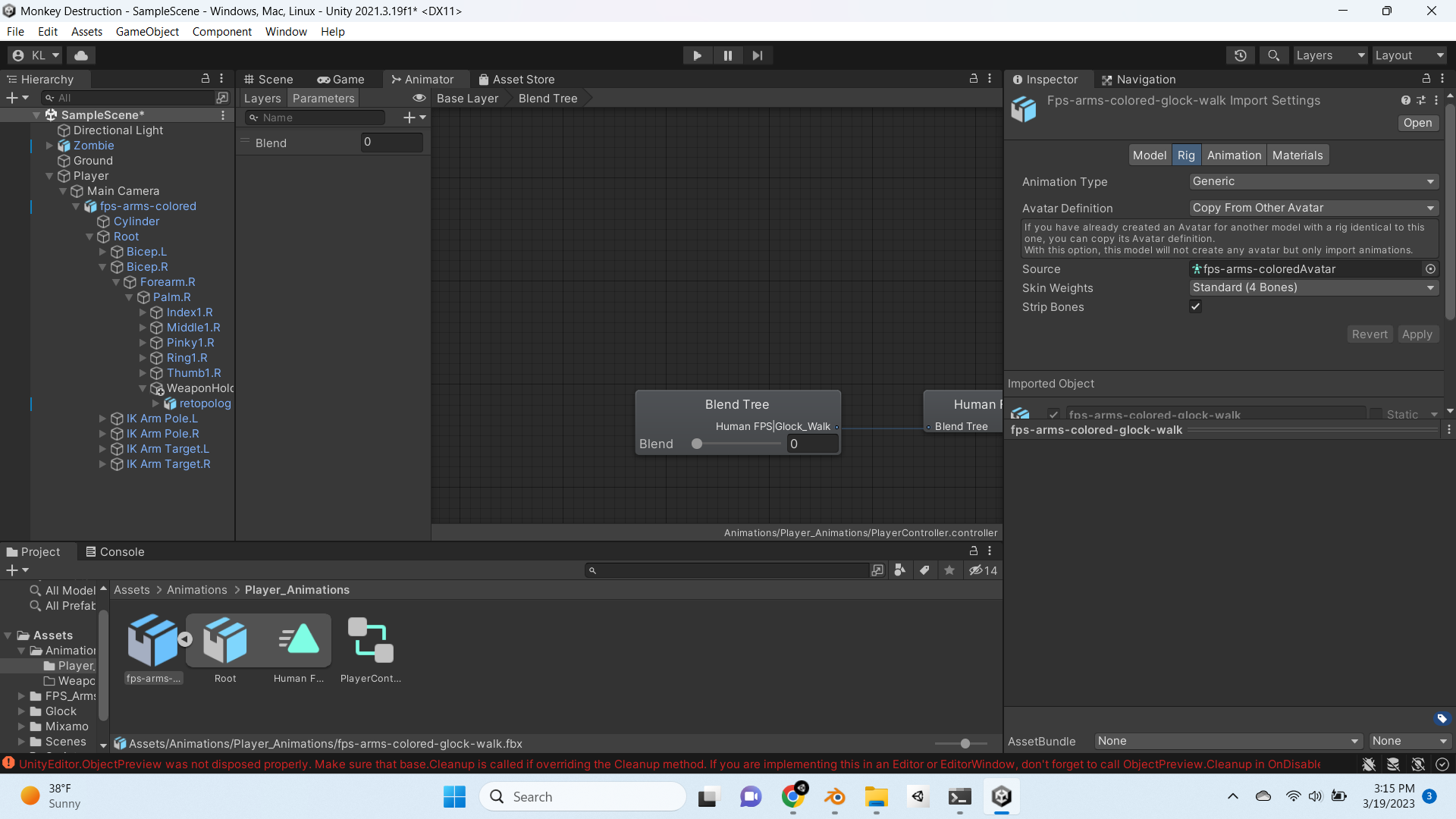 Animation From Blender Not Working Questions & Answers Unity Discussions