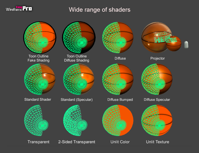 [UPDATED] Easy Wireframe Pro - Ultimate Wireframe Shader - Community ...