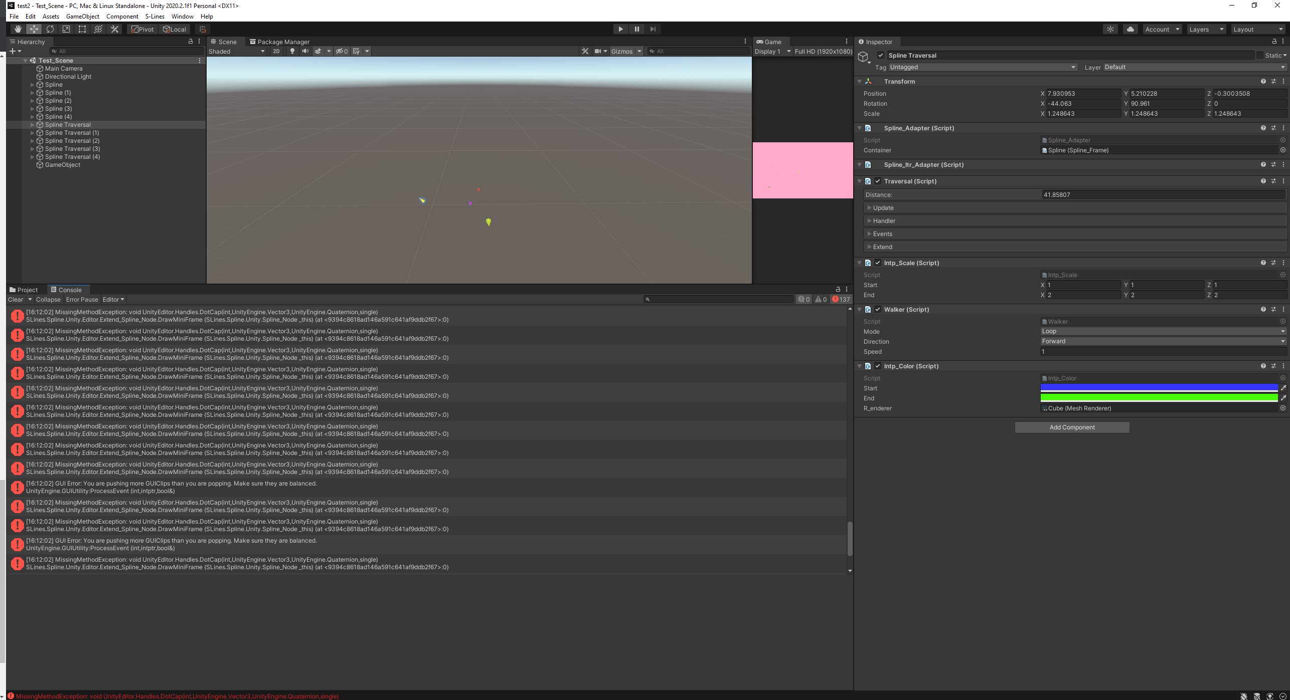 Spline Tool - Create Follow Traverse Spline Path - Community Showcases ...