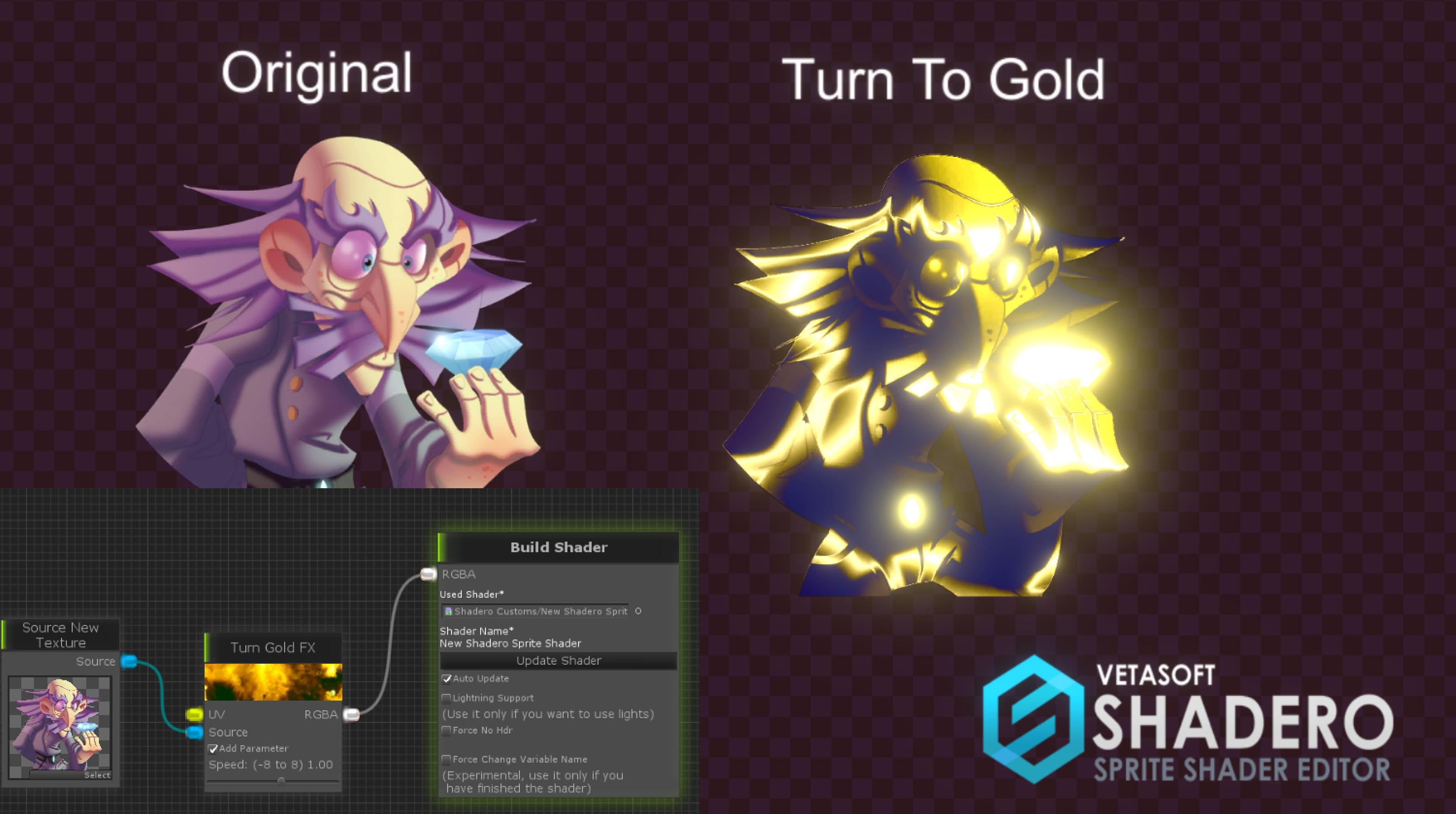 [RELEASED] Shadero Sprite - 2D Shader Editor - Community Showcases ...