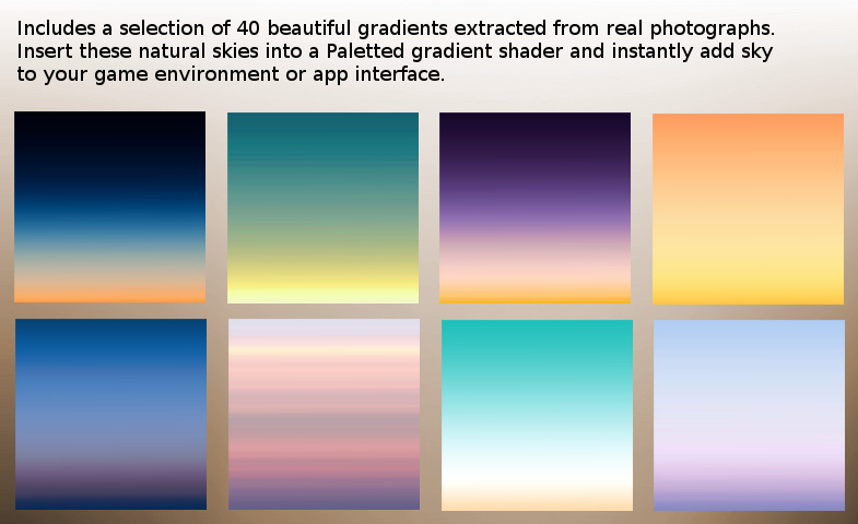 NEW - Gradient Shader Pack - realtime animatable gradient shaders ...