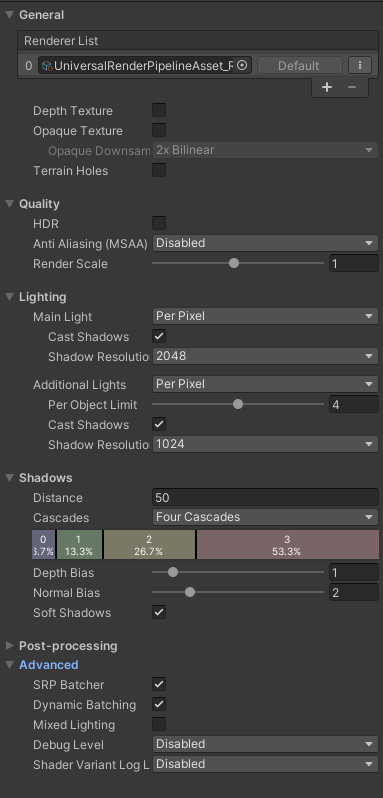 Jagged shadow edges on Low Poly models using URP Baked Lighting - Unity ...