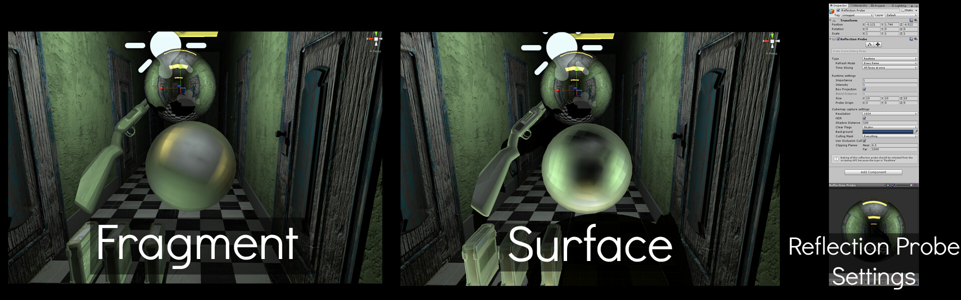 Reflection Probes in a custom surface shader - Unity Engine - Unity ...