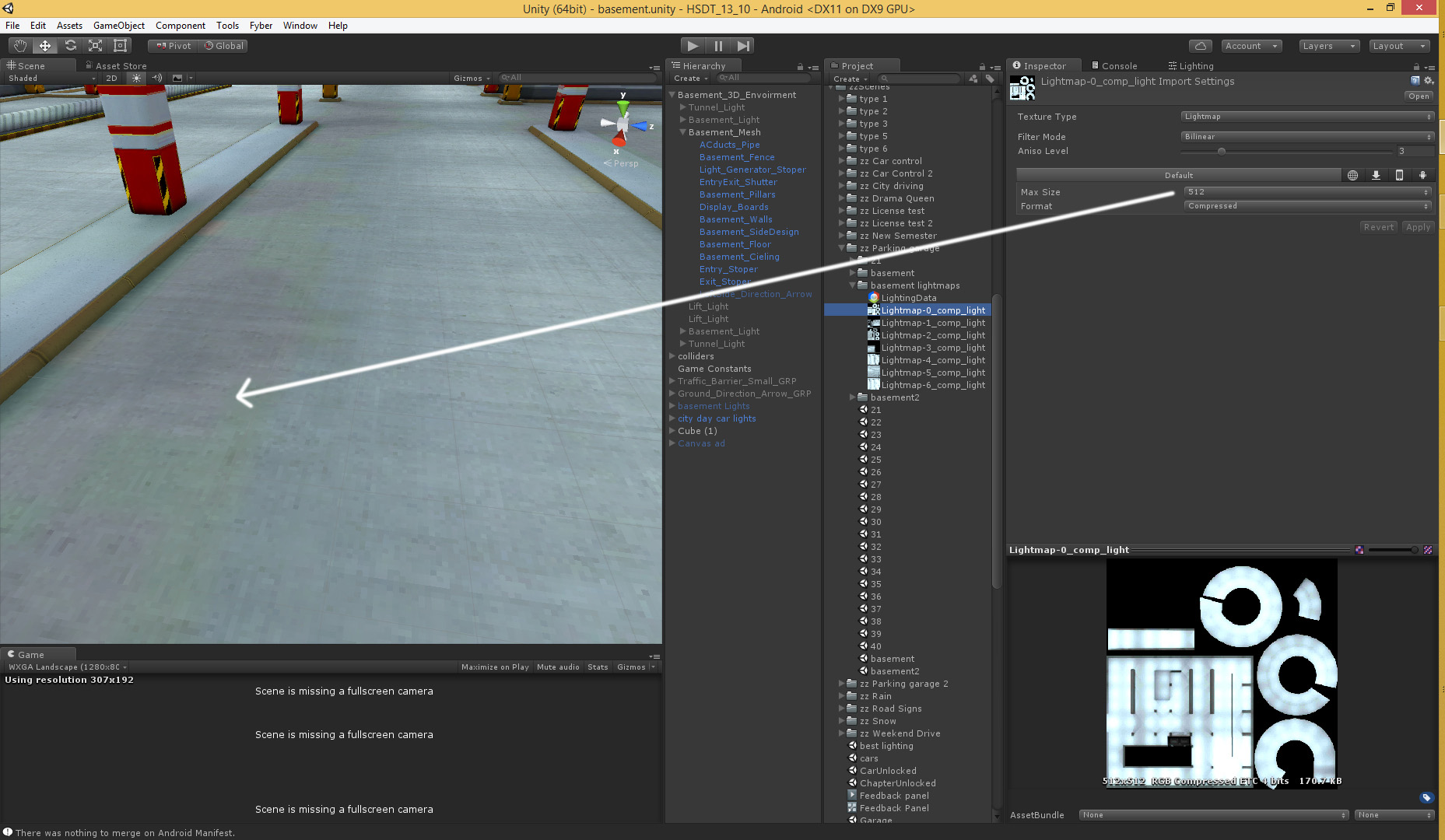 Problems with light map compression Questions & Answers Unity