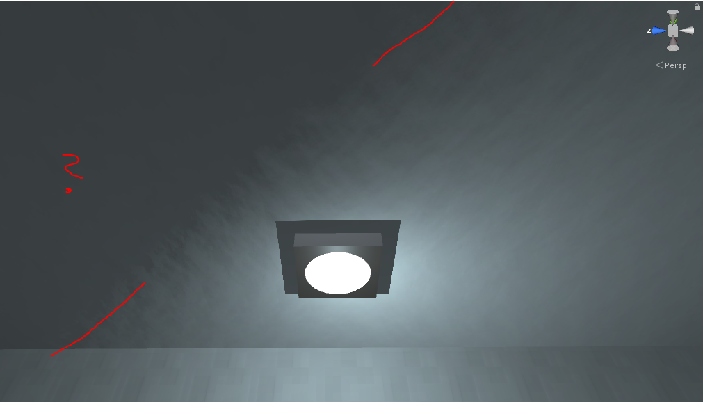 Why does my realtime point light produce this uneven lighting / directional darkness