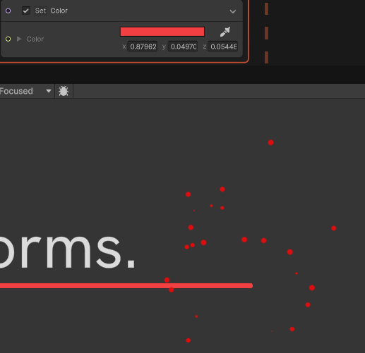 Visual Effect (vfx graph) renders as a different color from what I set ...