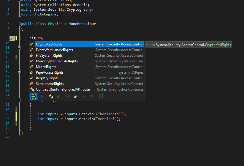 Rigidbody is not working in my code Unity Engine Unity Discussions