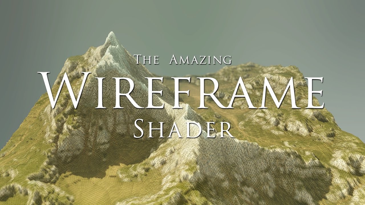 Wireframe shader - The Amazing Wireframe shader - Community Showcases ...