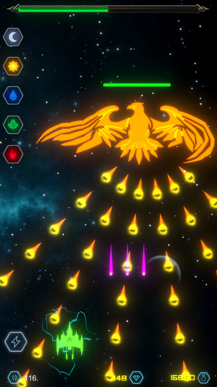 Glow Space Shooter (779262) - Community Showcases - Unity Discussions